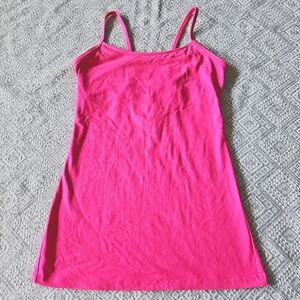 VSX Sexy Sport Pink Fitted Tank Top- Small